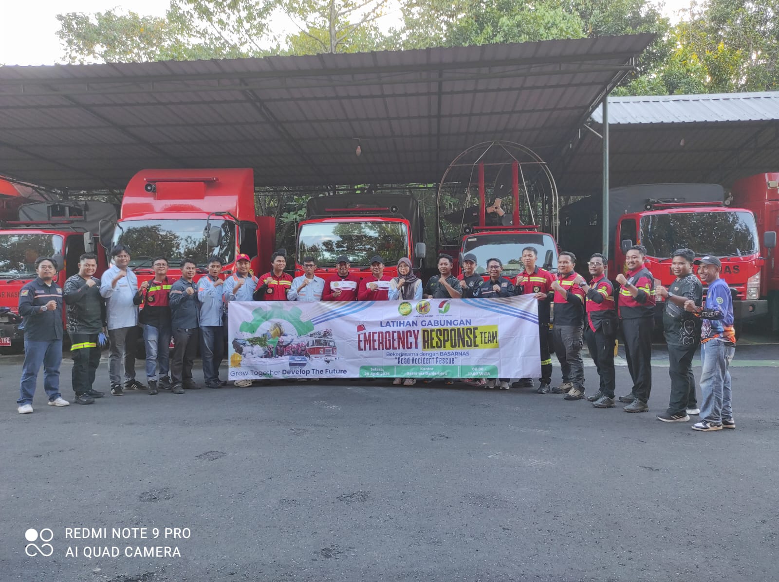 Latihan Gabungan ERT Hasnur Group
